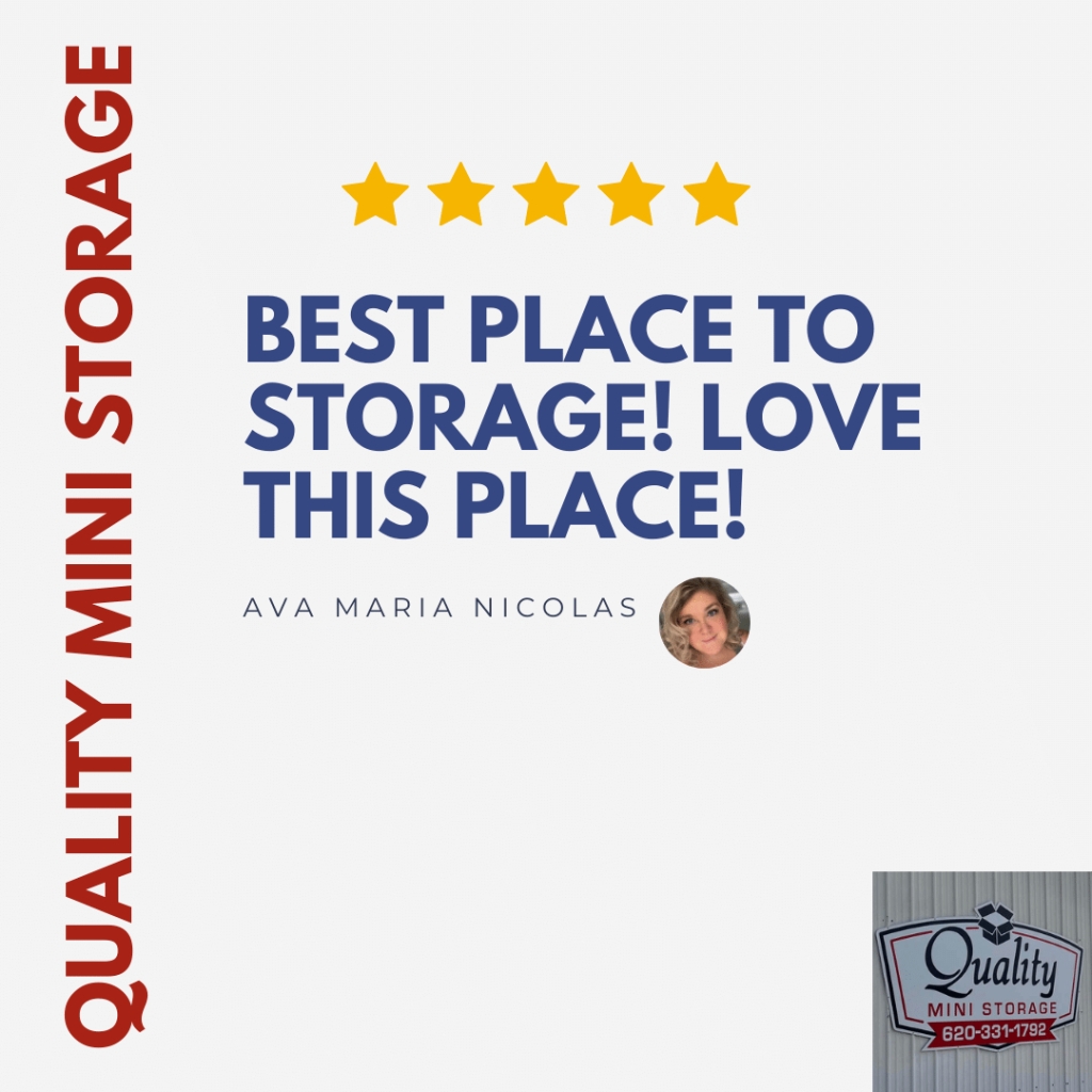 Customer Review for self storage units | Quality Mini Storage |  Independence KS